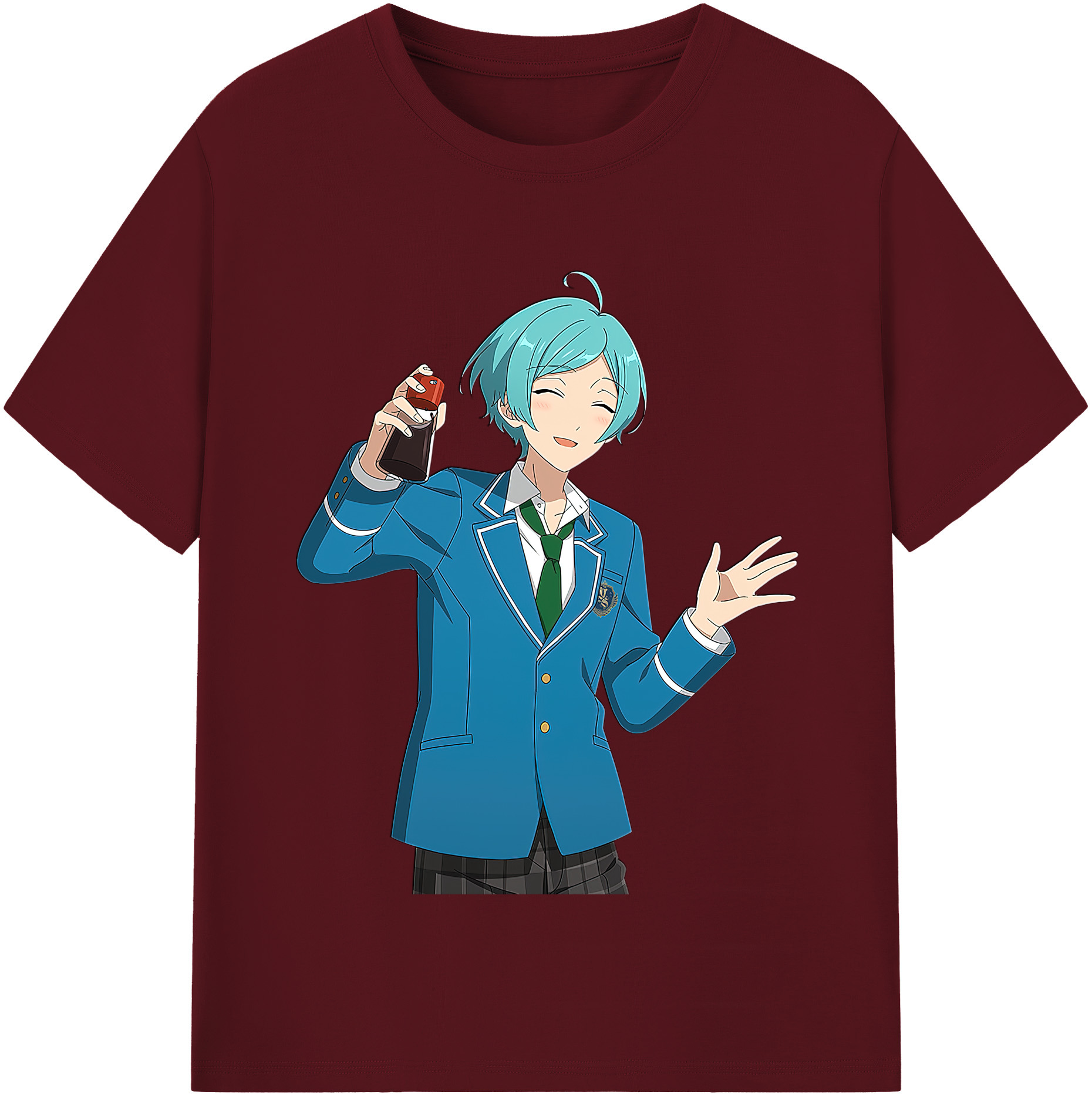 （画像用） あんさんぶるスターズ! Ensemble Stars 綿100％半袖Tシャツ（フロントプリント）